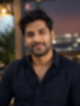 Portrait of a man in his late 20s